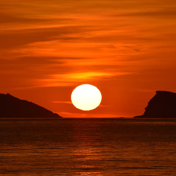 sunset - Corfu Car Rental